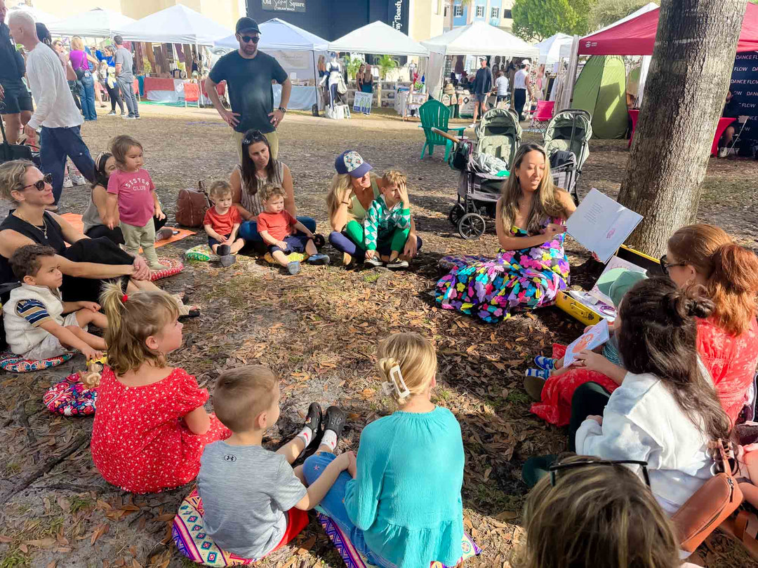 Reading Finley the Fish at Coco Market: A Heartfelt Start to 2026 in Delray Beach
