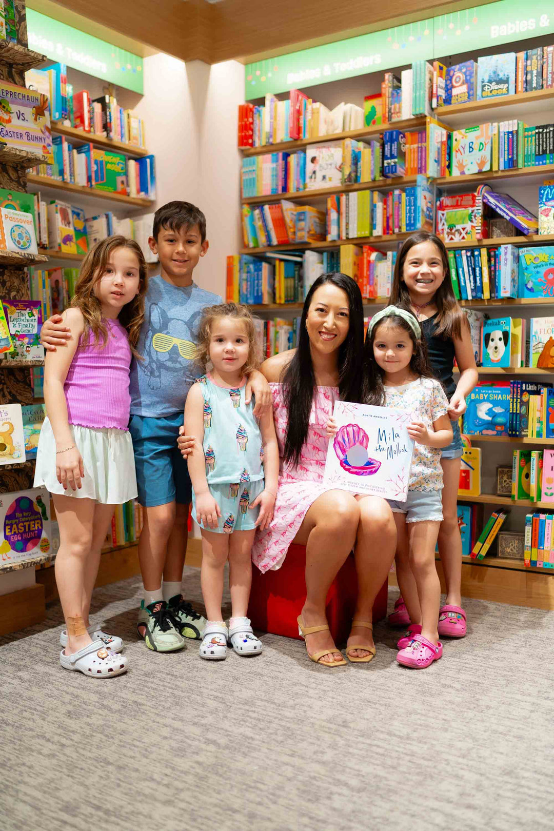 Thank You, Barnes and Noble Delray Beach, for Bringing Mila the Mollusk to Life