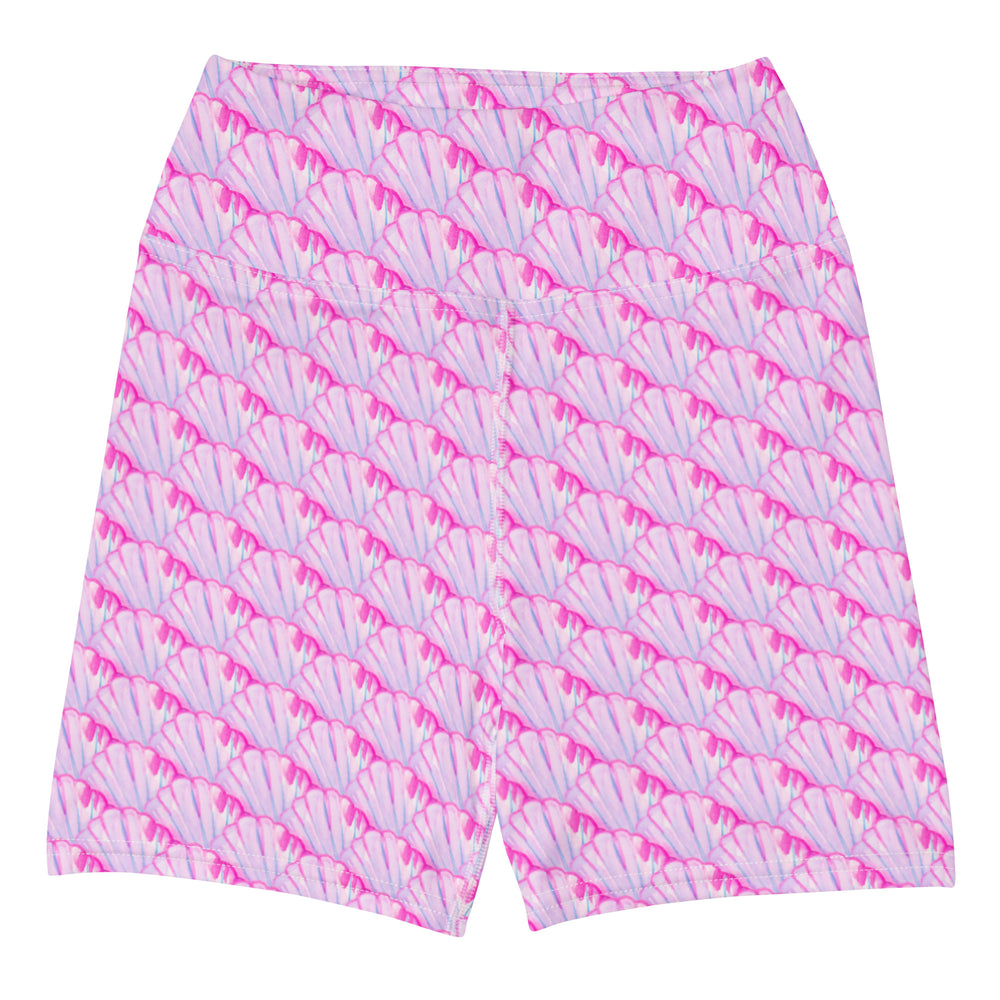 Product mockup Auntie Angeline Yoga Shorts