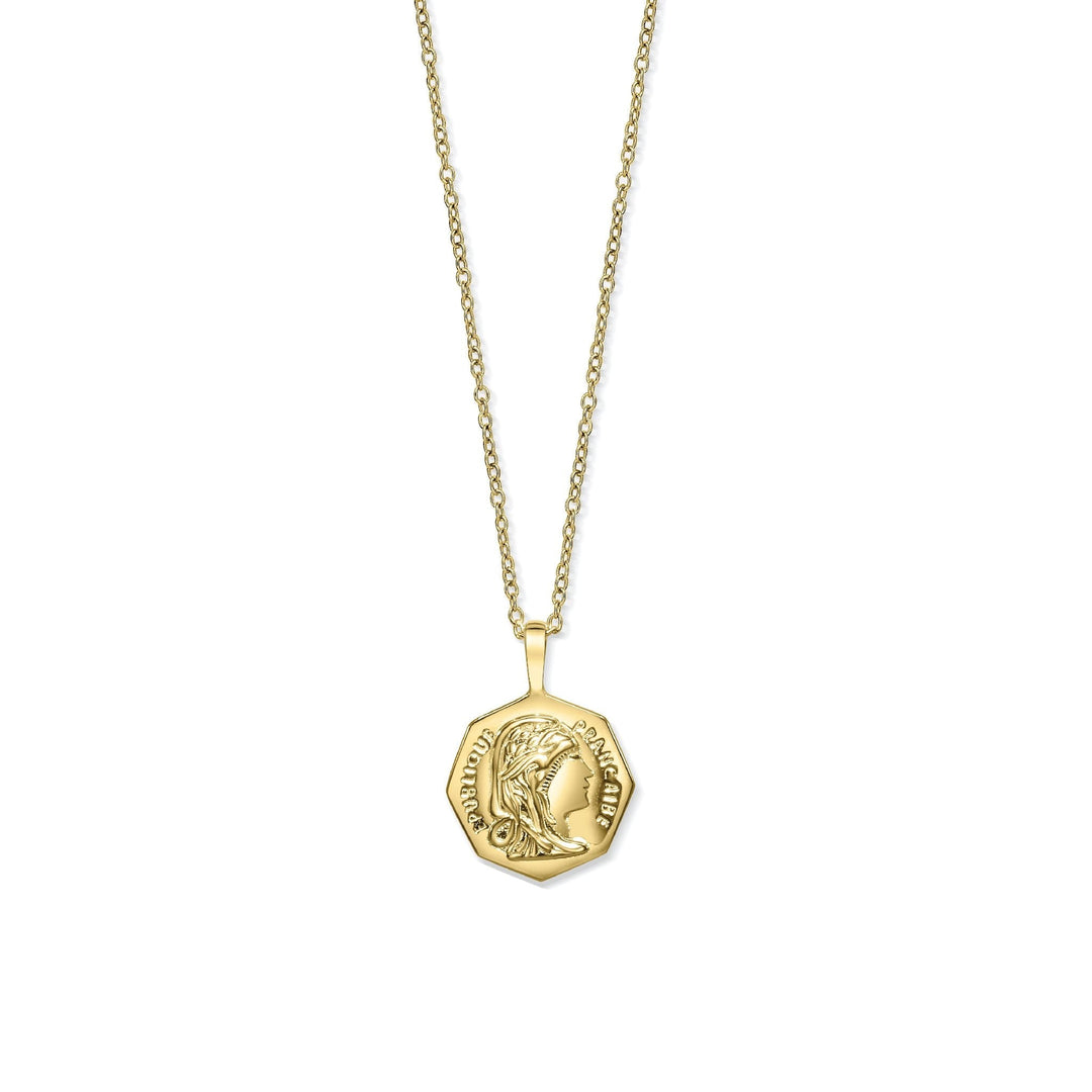 KOS OCTAGON PENDANT NECKLACE - Scada Australia
