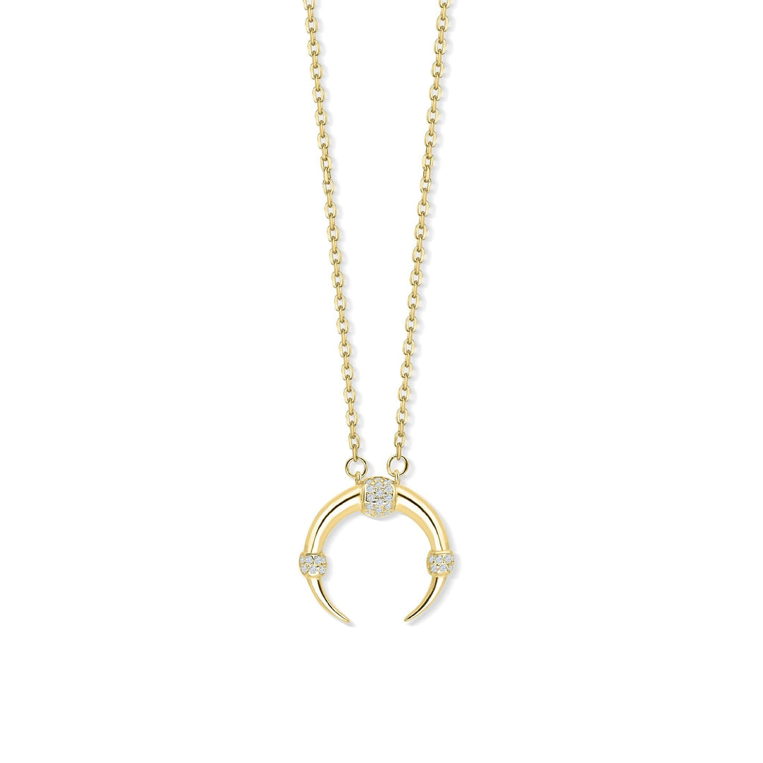AMORGOS HORN PENDANT NECKLACE - Scada Australia