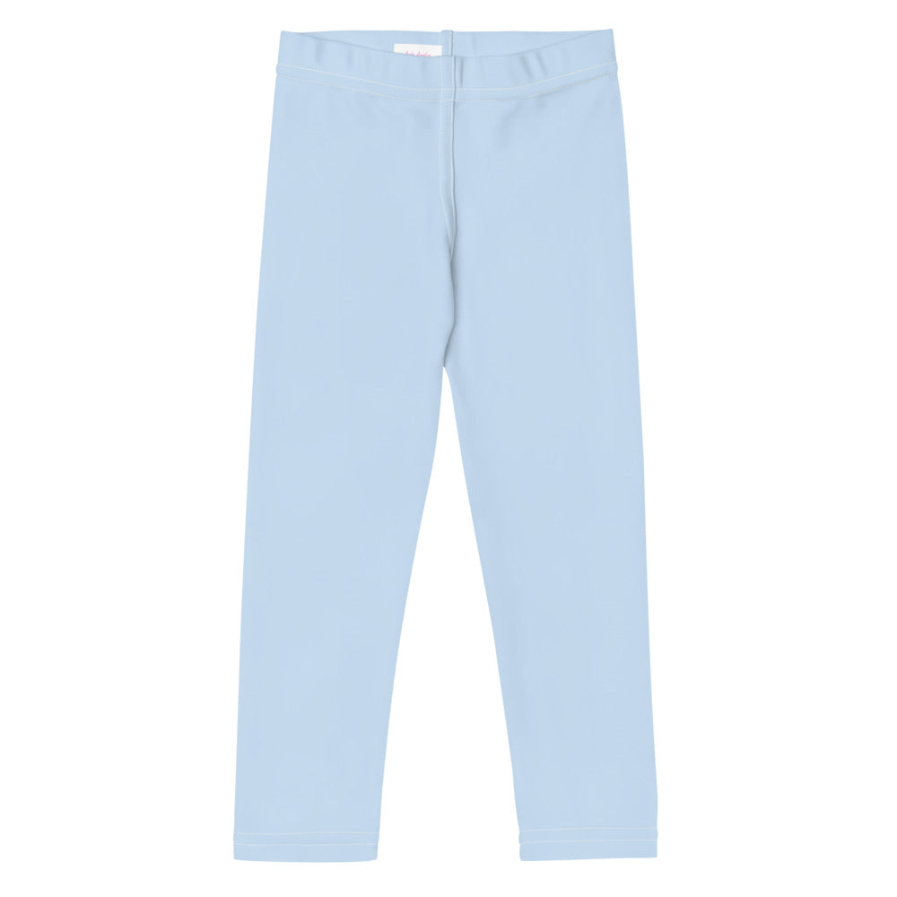 childrens blue elastic leggings dor swimming