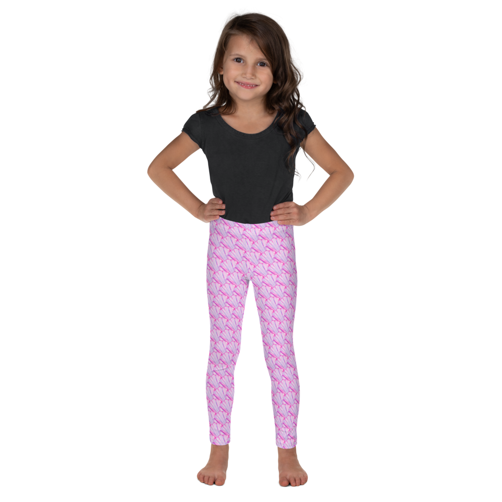 Big Shell Kids’ Active Leggings - AKŌYA