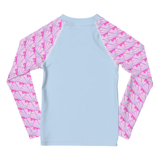 Big Shell Kids Rash Guard - AKŌYA