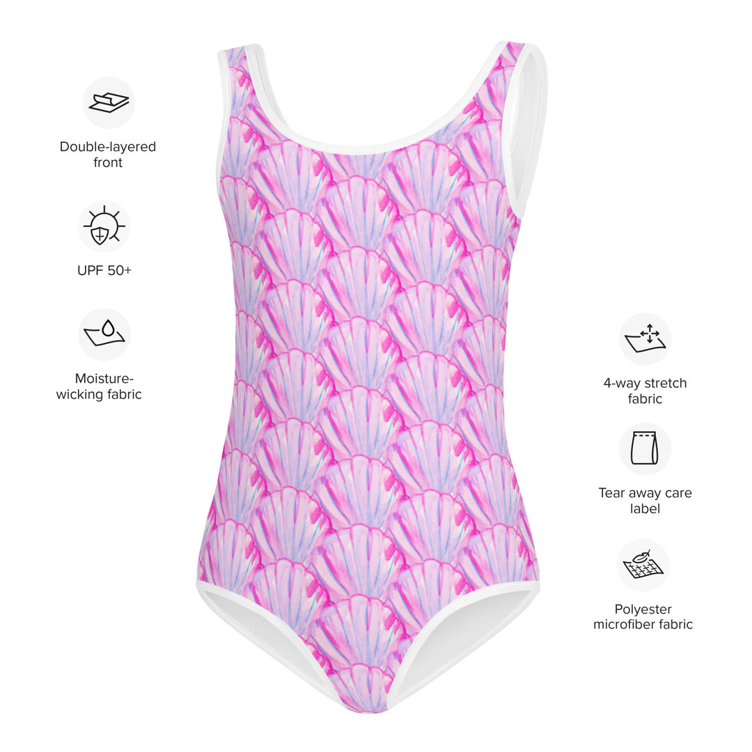 Kids Big Shell Swimsuit - AKŌYA