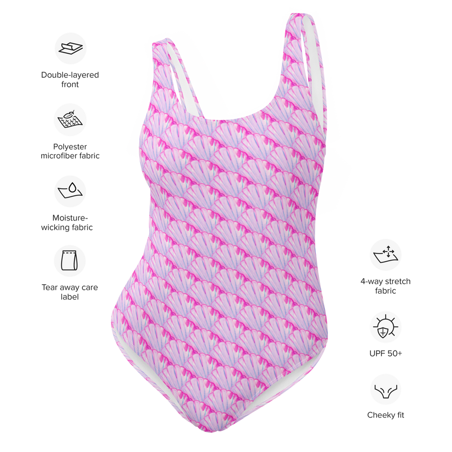 Women's Big Shell One-Piece Swimsuit