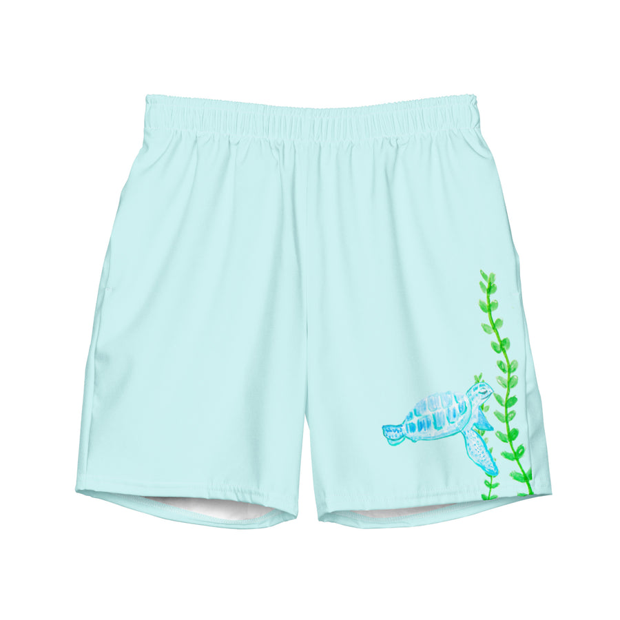 Tyler the Turtle Men's swim trunks