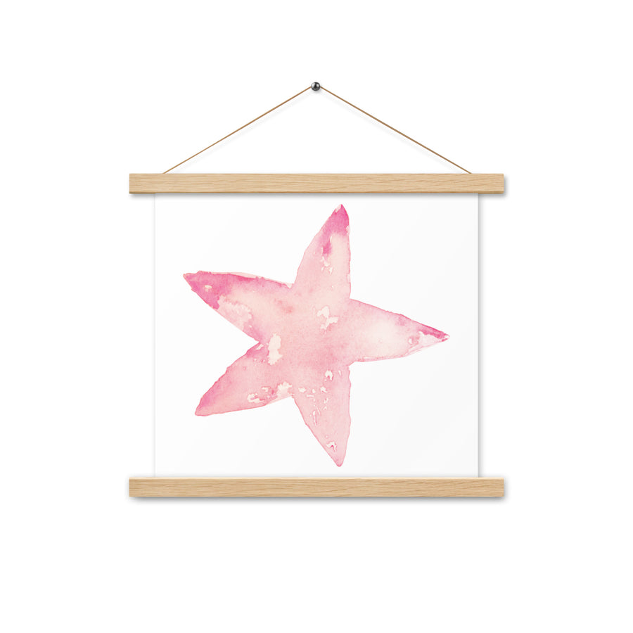 Star Poster with hangers