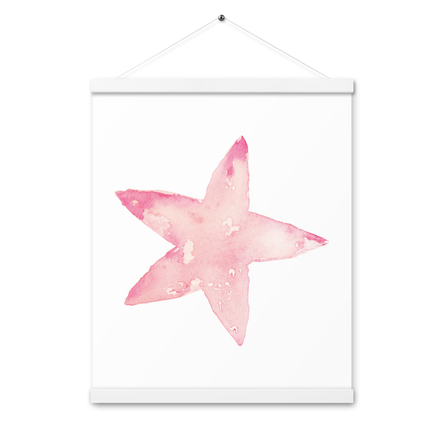 Star Poster with hangers
